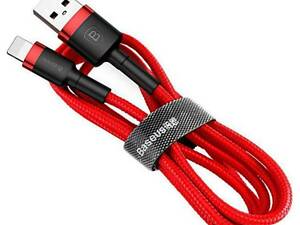 Кабель Baseus Cafule Cable USB For Lightning 1.5A 2m Red+Red yL.