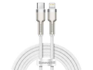 Кабель Baseus Cafule Series Metal Data Cable Type-C to iP PD 20W 2m White yL.