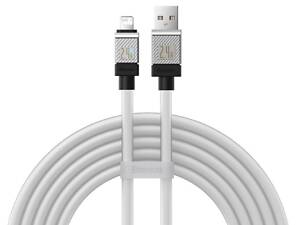 Кабель Baseus CoolPlay Series Fast Charging Cable USB to iP 2.4A 1m White yL.