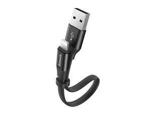 Кабель Baseus Nimble Portable Cable For Apple 23CM Black yL.
