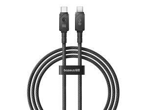 Кабель Baseus Unbreakable Series Fast Charging Data Cable Type-C to Type-C 100W 1m Cluster Black yL.