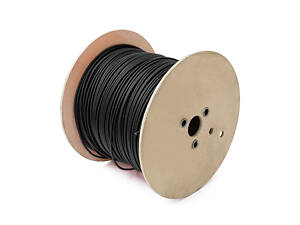 Кабель для сонячних систем 6mm2 (чорний) котушка 500м