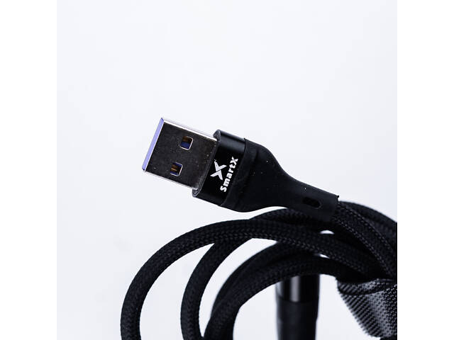 Кабель SmartX 3-in-1 Charging Data Cable USB-A to microUSB/USB-C/Lightning кабель для зарядки 3 в 1 - Фото 4