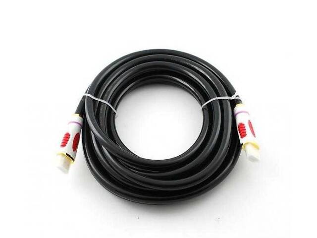 Кабель HDMI v.1,4 без феритів 5 м Gresso GRHDMIMMNF5M - Фото 1