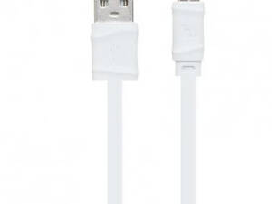 Кабель Hoco X5 Bamboo, Micro-USB, 2.4A, White, длина 1м, BOX