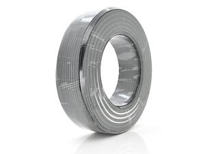 Кабель коаксиальный с питанием RITAR B100-RG690+2x0.5mm, 1,02 мм.CU, 64x0.12m CCA желтый экран, 75 Ом