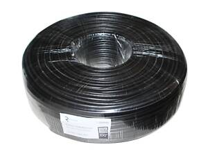 Кабель коаксиальный с питанием+трос RITAR BM100-RG59+2x0.5mm+1x1.2mm, 0,81 мм.CU, 64x0.12m Черный