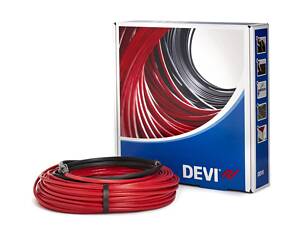 Кабель нагрівальний DEVIflex 18Т, 2-жильний, 6.5 кв.м, 935W, 52м, 230V (140F1243)