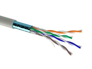 Кабель Одескабель КПВонг-HFЕ-ВП (200) 4*2*0.51 (F/UTP-cat.5E LSOH), СU, екран., для внутр. бовбіт, 305 м.
