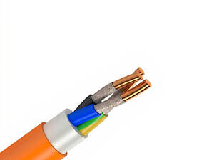 Кабель огнестойкий (N)HXH FE180/E90 3х10 кв.мм оранжевый КПКЗ [45451EK-1C] сигнальный