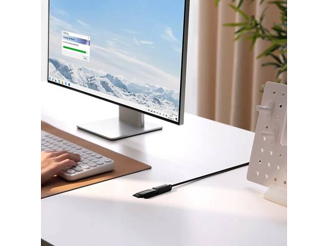Кабель-подовжувач Baseus AirJoy Series USB2.0 Extension Cable 1.5m Cluster Black - Фото 5