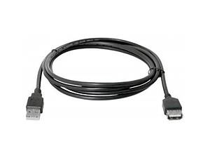 Кабель продлитель USB 2.0 AM-AF, 1.8 м черный USB02-06 Defender