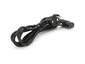 Кабель живлення C13 1.5m 0.75mm2 90° corner Voltronic (PC-186A CEE7/7-C13-CCA15)