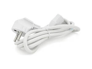 Кабель живлення C13 1,5m PC-186 CEE7/17-C13 0.75mm 3 pin white Ritar (PC-186 CEE7/17-C13-1,5)