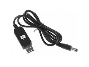 Кабель живлення USB to DC 5.5x2.1mm 12V 1.0m XoKo (XK-DC512)