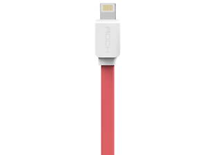 Кабель Rock Lightning Flat Data Cable 1m Red