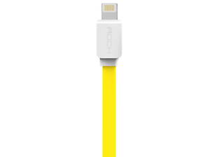 Кабель Rock Lightning Flat Data Cable 1m Yellow