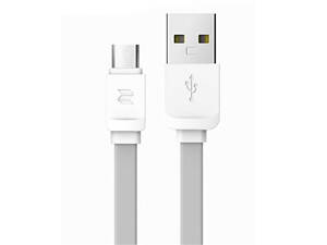 Кабель Rock Micro USB Flat 1M 2.1A Gray
