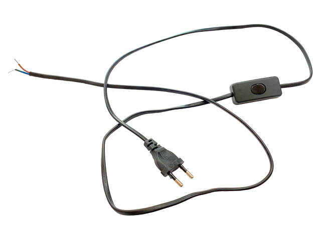 Кабель з вилкою Light 1.4м з перемикачем (Р-1045) - Фото 1