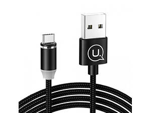 Кабель Type-C Usams US-SJ159 1.2 м Black
