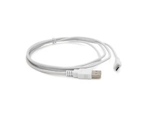 Кабель USB 2.0 (AM/Micro 5 pin) 1,5 м, білий, Пакет Q250