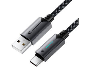 Кабель USB 2.0 AM-Type-C M, 1.2 м, 60W C19-04 Black Acefast