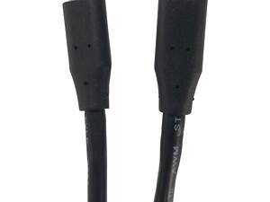 Кабель USB 2.0 Type-C M-M, 1,8м 60W чорний