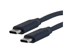Кабель USB 2.0 Type-C M-M, 1м 60W чорний