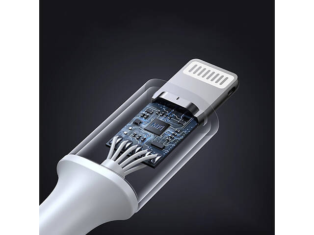 Кабель USB 2.0 Type-C M-Lightning M, 1 м, (20V/3A), (60W) Білий, US304 UGREEN - Фото 5