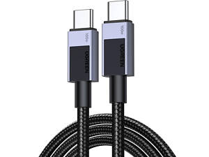 Кабель USB 2.0 Type-C M-M, 3 м, 100W (480Mbps) Сірий, L512 UGREEN