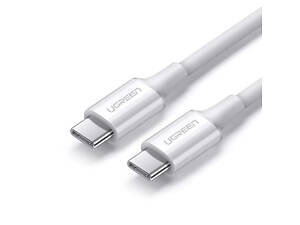 Кабель USB 2.0 Type-C M-M, 2 м, 100W Білий, US300 UGREEN