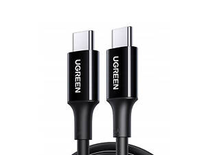 Кабель USB 2.0 Type-C M-M, 1 м, 100W Чорний, US300 UGREEN