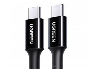 Кабель USB 2.0 Type-C M-M, 1 м, 100W Черный, US300 UGREEN