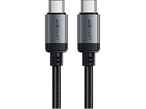 Кабель USB 2.0 Type-C M-M, 1.2м 60W алюмінієвий сплав Black, C20-03 Acefast