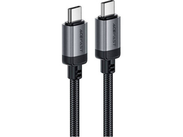 Кабель USB 2.0 Type-C M-M, 1.2м 60W алюмінієвий сплав Black, C20-03 Acefast - Фото 2