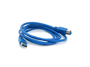 Кабель USB 3.0 AM/BM 1,5 м blue для периферии