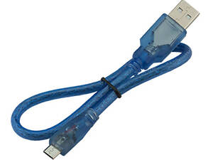 Кабель USB - MicroUSB 0.5м для Arduino, смартфона, экранированный