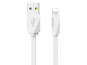 Кабель USB Usams Rhombic US-SJ083 Lightning (1M) White