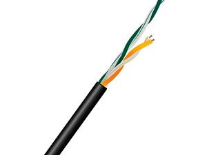 Кабель вита пара UTP CAT5E CU 0.5 2PR LDPE Outdoor Kraft 305m