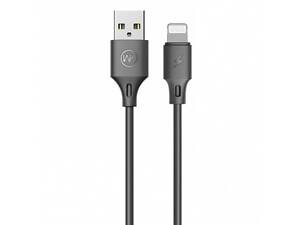 Кабель WK USB-Lightning WDC-092i-Black 1 м черный