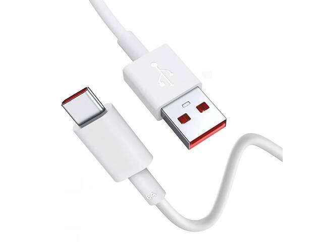 Кабель Xiaomi Mi Turbo Charge USB - Type-C 6A 65W 1 м Белый - Фото 1