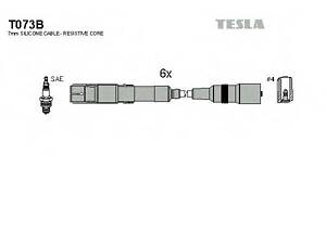 Кабель запалювання к-кт TESLA Аналог TES T869C Audi 92-00 2,6 TESLA T073B на AUDI COUPE (89, 8B)