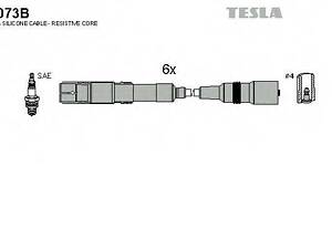 Кабель зажигания к-кт TESLA Аналог TES T869C Audi 92-00 2,6 TESLA T073B на AUDI COUPE (89, 8B)