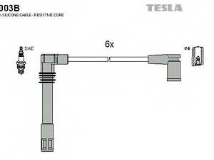 Кабель зажигания кол-кт TESLA Audi A4,A6 97-00 2,4 TESLA T003B на AUDI A4 седан (8D2, B5)