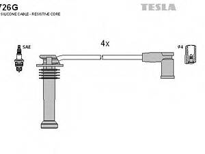 Кабель зажигания к-кт TESLA Ford 98-2004 1,6 TESLA T726G на MAZDA SOHO III (JASM, JBSM)