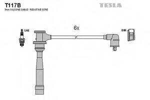 Кабель зажигания к-кт TESLA Hyundai TESLA T117B на HYUNDAI SONATA Mk III (EF)