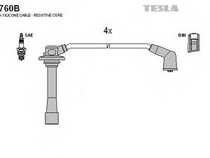 Кабель зажигания к-кт TESLA Mazda 626,MX6 91- 1,8 TESLA T760B на MAZDA MX-6 (GE)