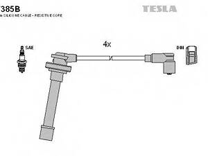 Кабель запалювання к-кт TESLA Nissan Micra (K11) 1.0,1.3 i 16V 08.92 - 09.00 TESLA T385B на NISSAN MARCH II (K11)