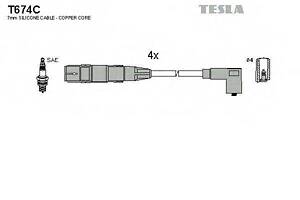 Кабель запалювання к-кт TESLA VAG 95- 1,6 TESLA T674C на AUDI A4 седан (8D2, B5)