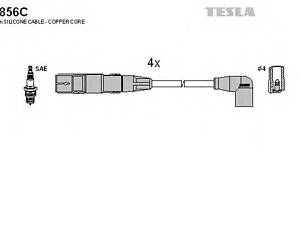 Кабель запалювання к-кт TESLA VW 98-05 2,0 TESLA T856C на VW NOVO FUSCA (9C1, 1C1)